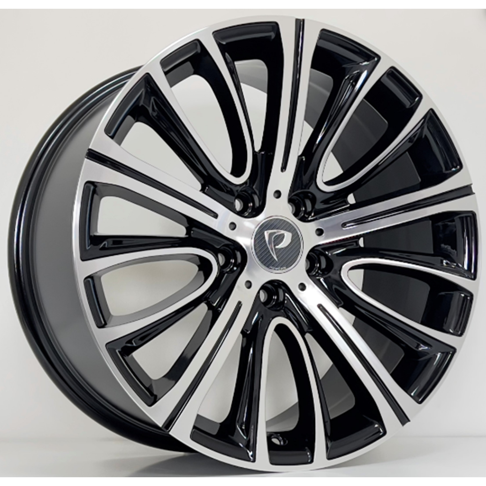 19X8,5 JANT BK 3S025 5X112 ET30 66,6 BLACK MACHINED