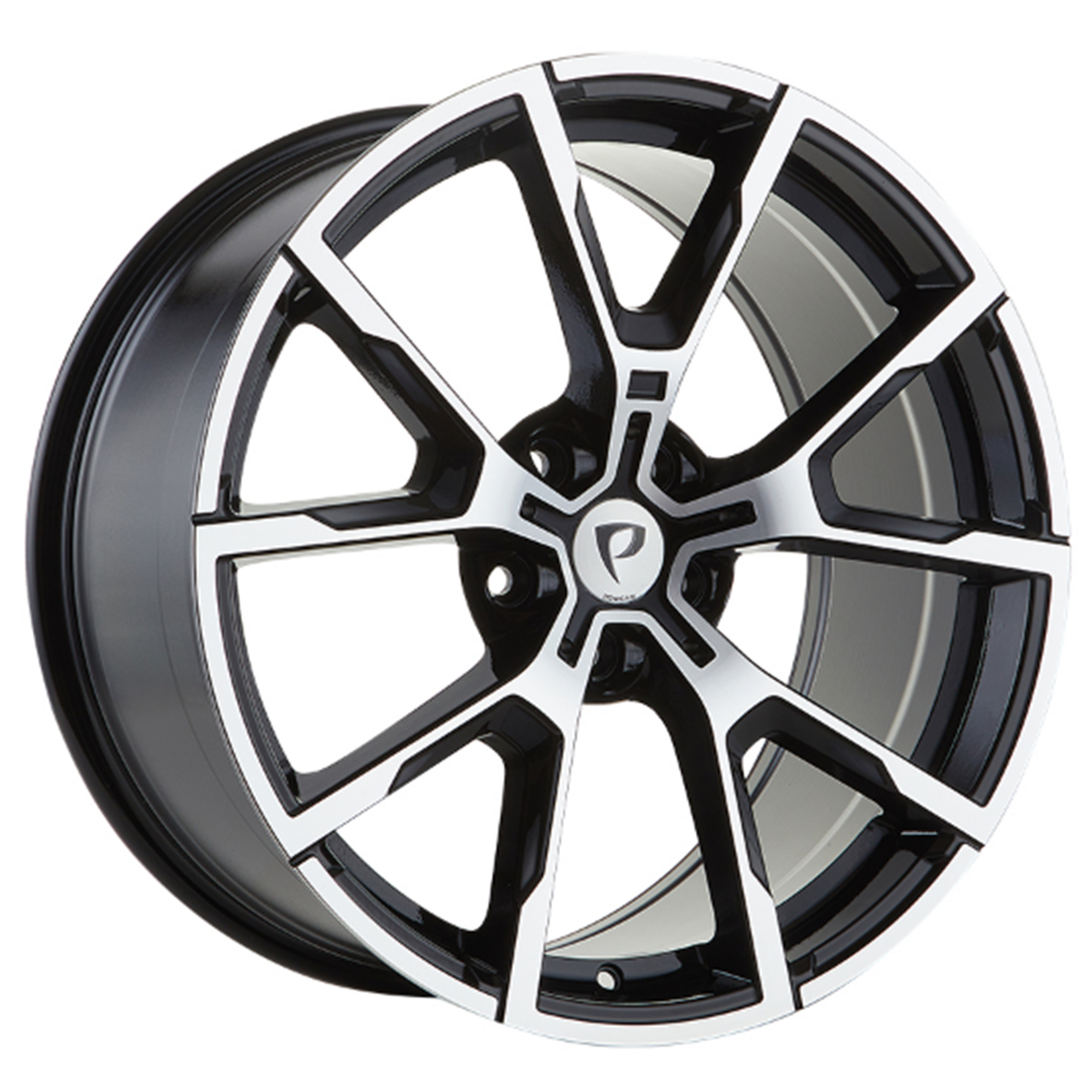 18X8,0 JANT BK 5601 5X112 ET25 66,56 BLACK MACHİNED