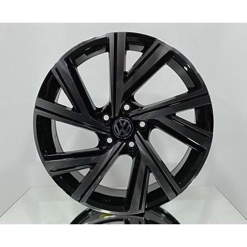 18X8 JANT BK 5805 5X112 ET45-57,1 BLACK MACHINED