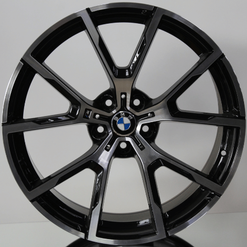 20X8,5 JANT BK 5601 5X112 ET27 66,6 BLACK MACHINED