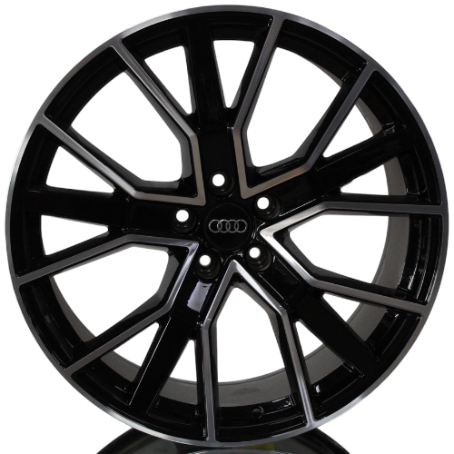 22X9,5 JANT BK 5131 5X112 ET28 66,6 BLACK MACHİNED