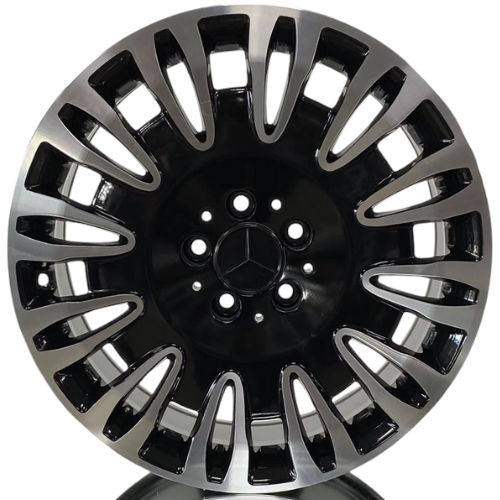 18X8,0 JANT F 7727 5X112 ET45 66,6 BLACK DİAMOND