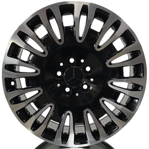 18X9,0 JANT F 7727 5X112 ET45 66,6 BLACK DİAMOND