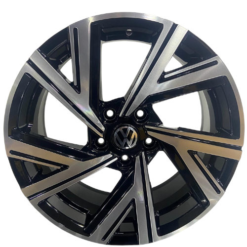 17X7,5 JANT BK 5805 5X112 ET45-57,1 BLACK MACHINED