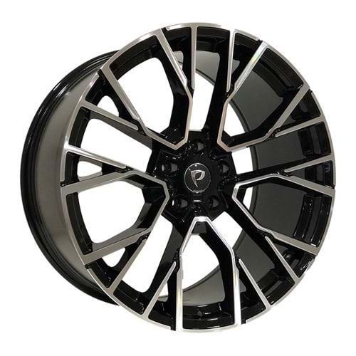 21X10,5 JANT BK 5769 5X120 ET35 74,1 BLACK MACHİNED