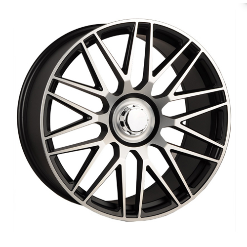 22X9,5 JANT BKY 0207 5X112 ET45-66,56 BLACK MACHINED