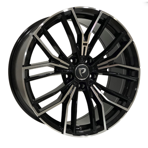 19X8 JANT BK 5964 5X112 ET30 66,6 BLACK MACHİNED