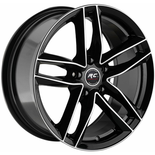17X7,5 JANT RC 5068 5X115 ET35-70,2 BLACK DİAMOND