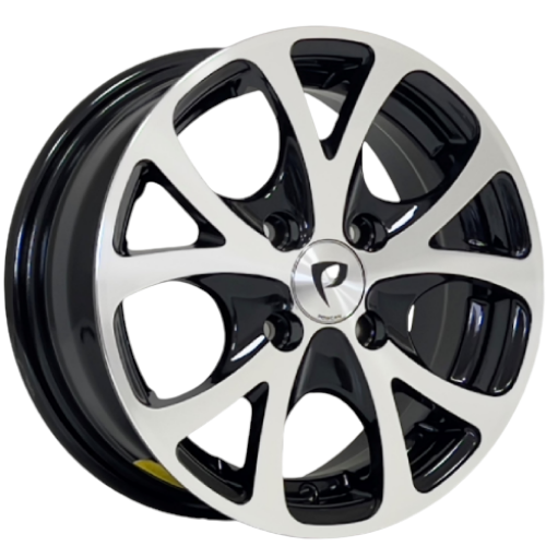 13X5,5 JANT BK 141 4X100 ET35 73,1 BLACK MACHINED