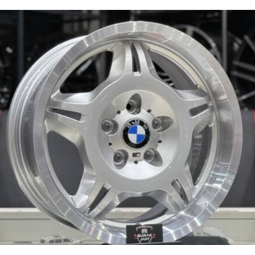 17X7,5 JANT BRK 17295 5X120 ET41 72,56 SİLVER LİP MACHİNED-ÖN