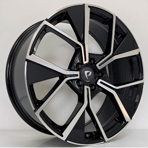 20X8,5 JANT BKY 1196 5X112 ET38-57,1 BLACK MACHINED