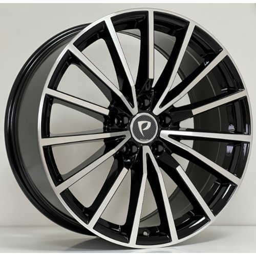 17X7,5 JANT BK 5246 5X112 ET42-66,45 BLACK MACHINED