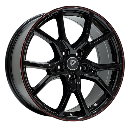 19X8,0 JANT BK 5388 5X114,3 ET45 64,1 BLACK RED