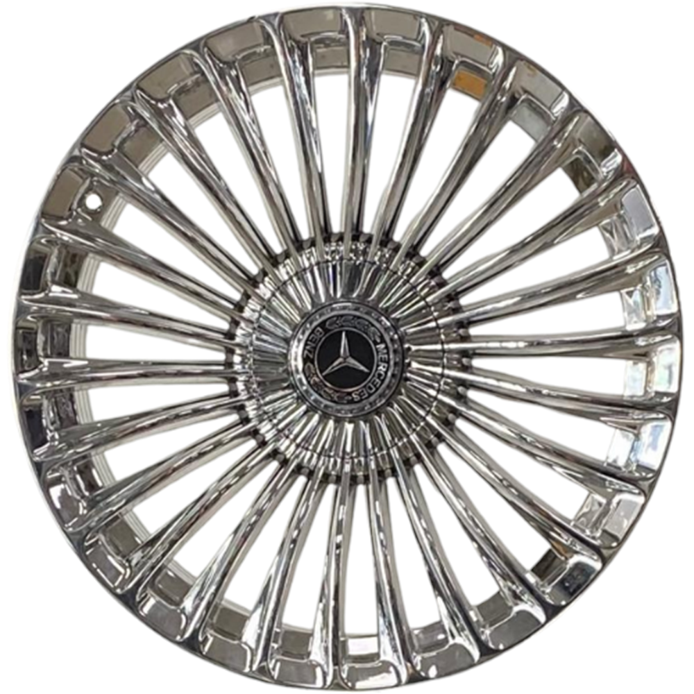 19X8.5 JANT BK 3S198 5X112 ET38 66.56 MERCEDES CHROME