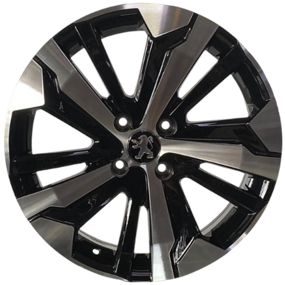 17X7,0 JANT BK 5837 5X108 ET45 65,1 BLACK MACHİNED