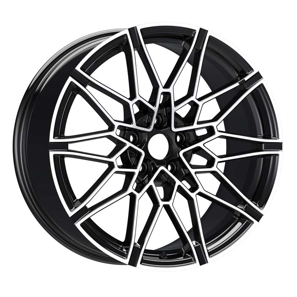 19X8,5 JANT EMR A338 5X112 ET30 66,6 BLACK DİAMOND