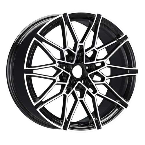 19X8,5 JANT EMR A338 5X112 ET30 66,6 BLACK DİAMOND