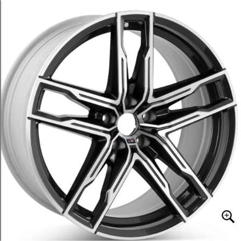 19X8,5 JANT R1W HP 3076 5X112 ET30-66,5 BLACK MACHINED