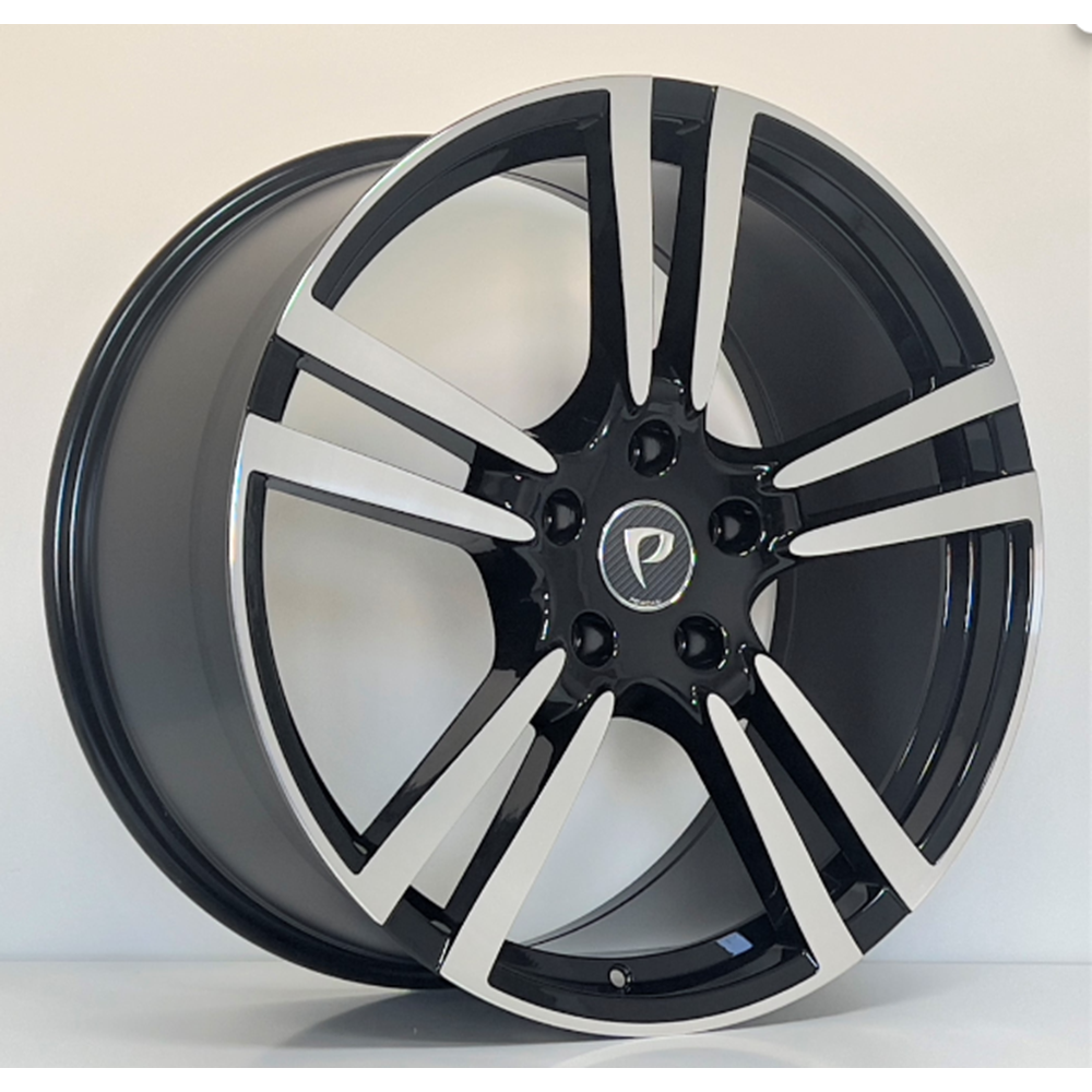 21X10 JANT BK 480 5X130 ET60 71,6 BLACK MACHİNED