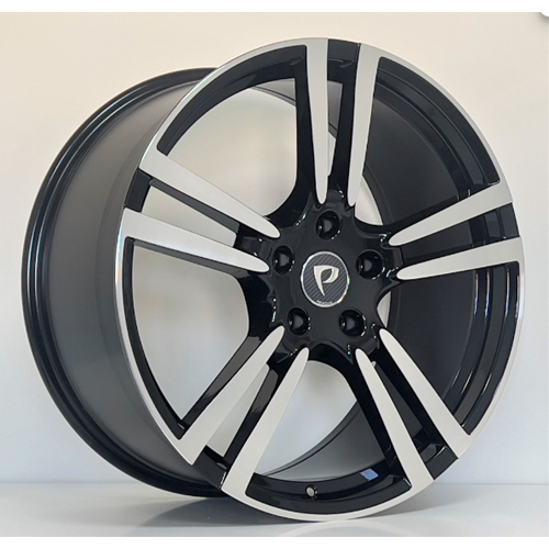 21X10 JANT BK 480 5X130 ET60 71,6 BLACK MACHİNED
