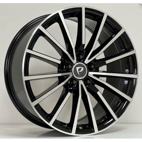 18X8 JANT BK 5246 5X112 ET42-66,45 BLACK MACHİNED
