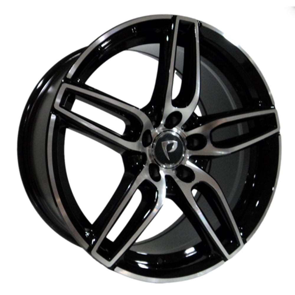 19X8 JANT 5X112 BK 5434 ET45-66,56 BLACK DIAMOND