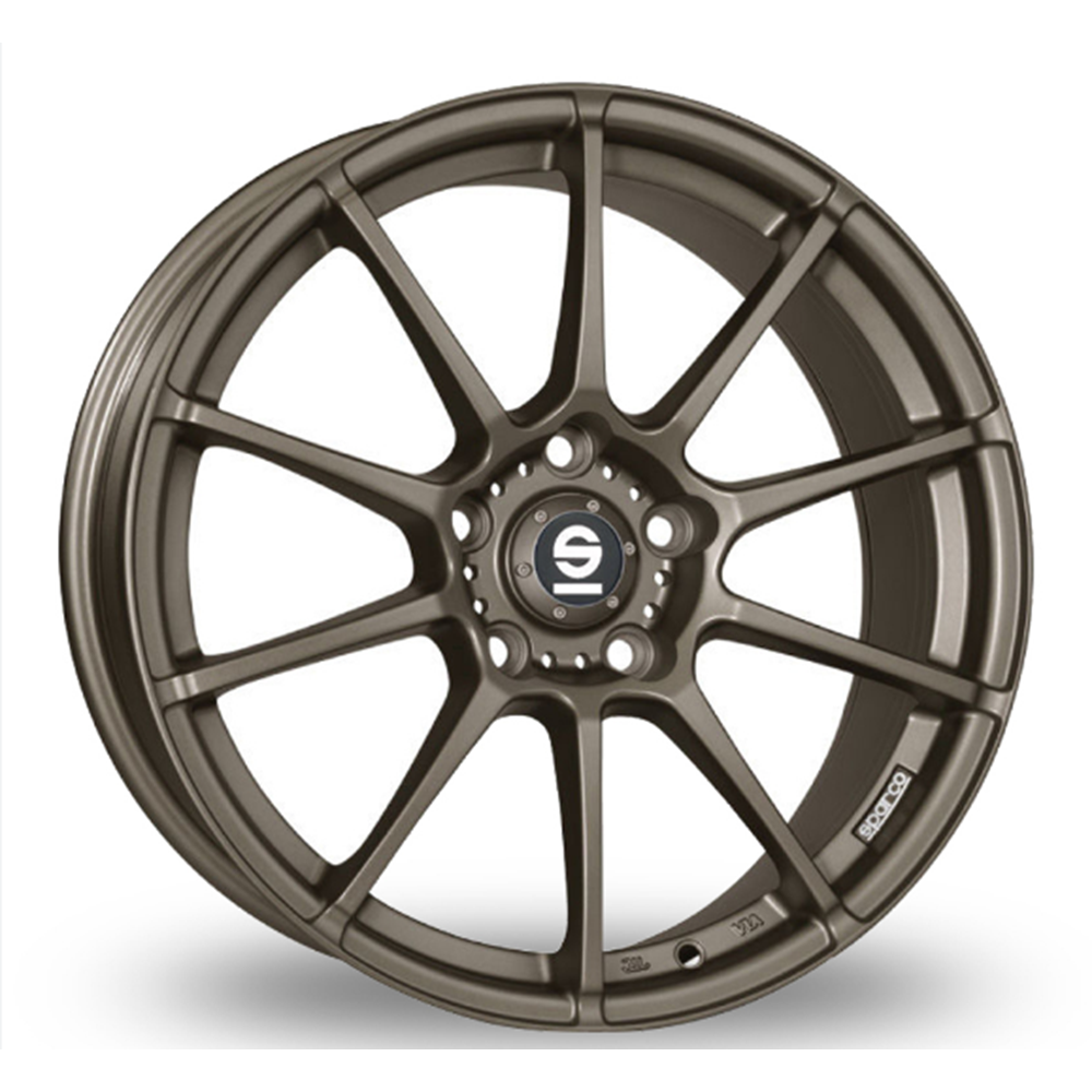 18X8,0 JANT SONİC 1042 5X108 ET45 73,1 MATT BRONZE SPARCO