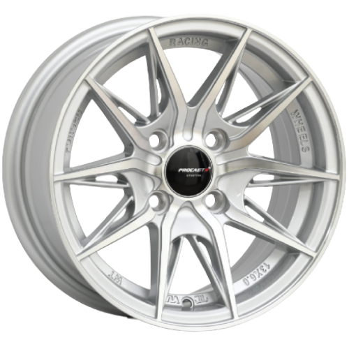 13X6 JANT PRO 35442 4X100 ET25 73,1 SİLVER MACHİNED