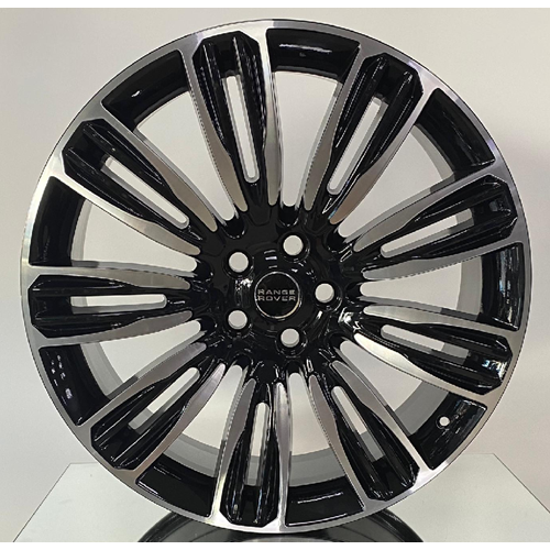 22X9,5 JANT TRUVA 159 5X108 ET45-63,4 BLACK DIAMOND
