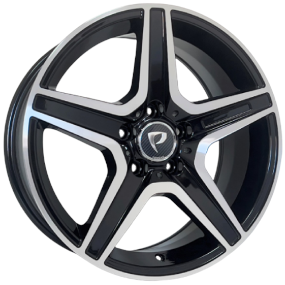 17X8 JANT BK 105 5X112 ET35 66,6 BLACK MACHİNED
