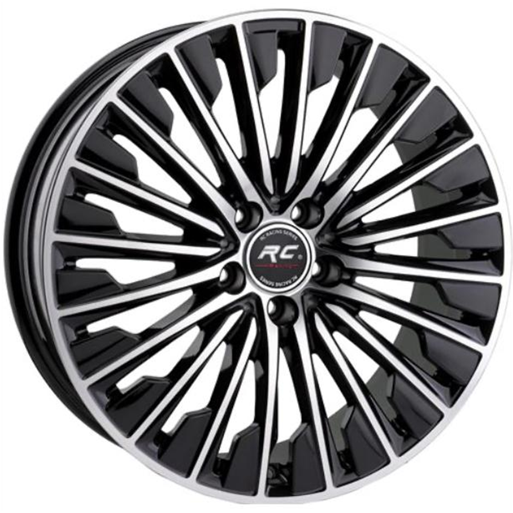 20X9,5 JANT RC 1142 5X112 ET48 66,6 BLACK DİAMOND