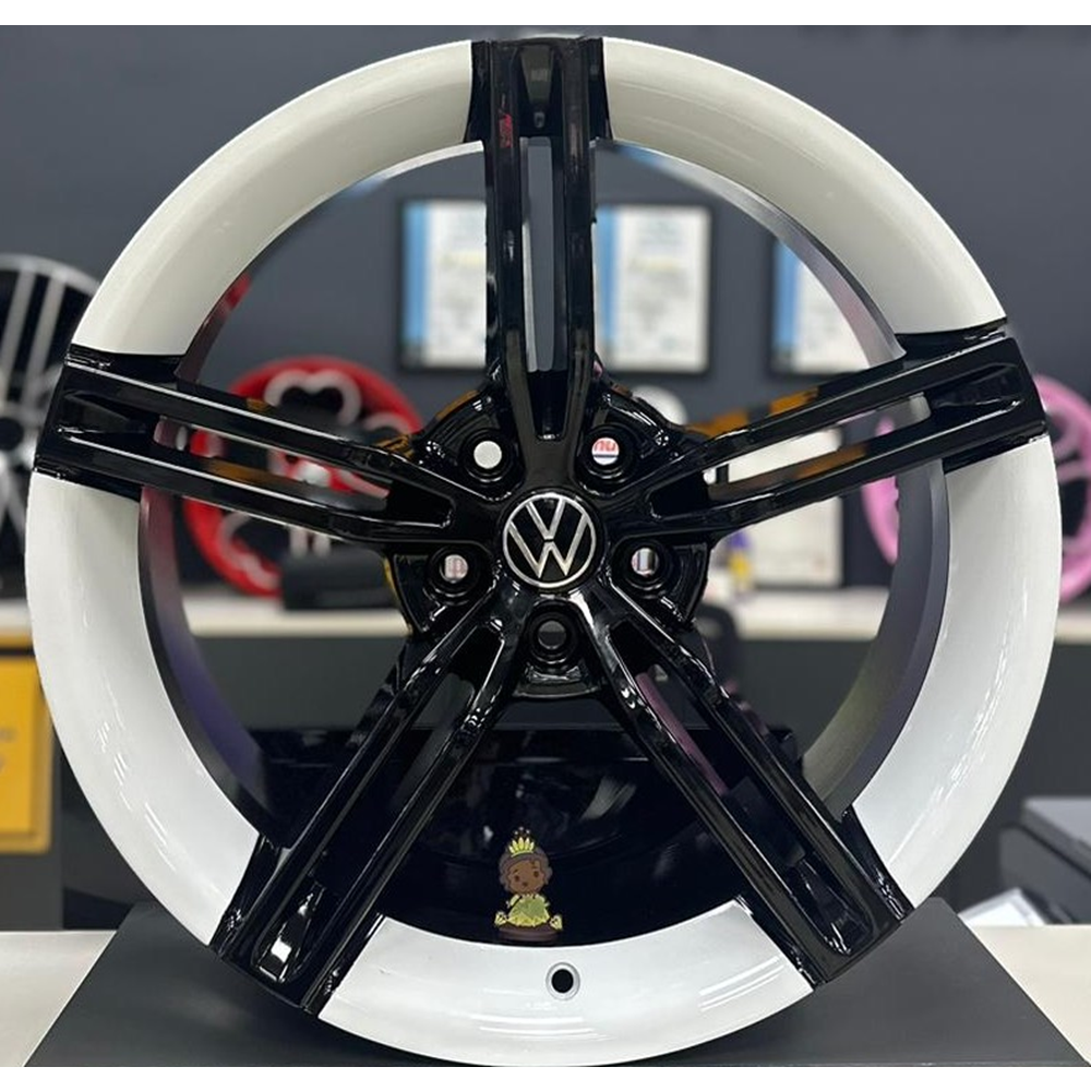 18X8,0 JANT RC 1186 5X114,3 ET40 73,1 BLACK/WHİTE TAYCAN JANT