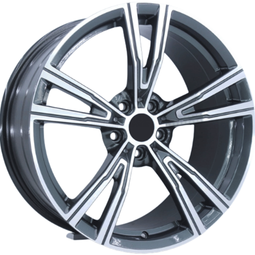 19X8,5 JANT R1A 153 5X112 ET40-66,6 GUN METAL DİAMOND İNDİVİDUAL