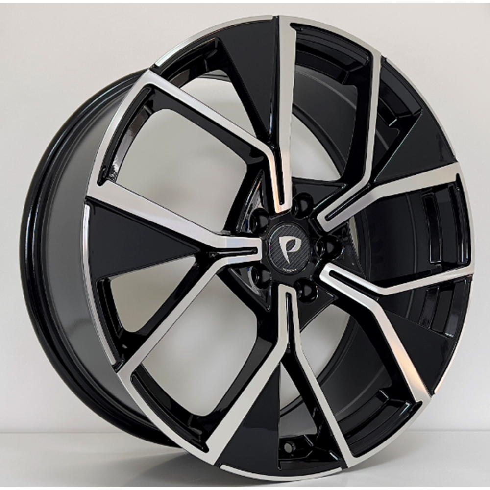 19X8,5 JANT BKY 1196 5X112 ET38-57,1 BLACK MACHINED