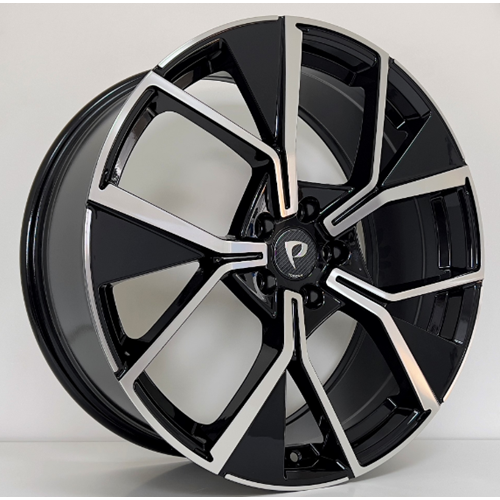 19X8,5 JANT BKY 1196 5X112 ET38-57,1 BLACK MACHINED