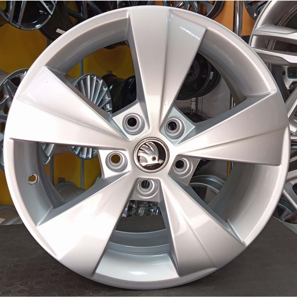 16X6,5 ÇIKMA JANT 5X112 ET:46 OEM SKODA