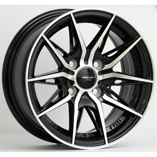 13X6 JANT PRO 35442 4X100 ET25 73,1 BLACK DİAMOND