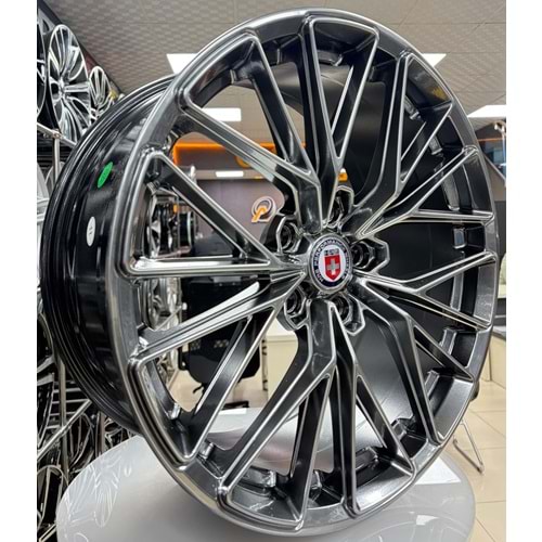 18X8,0 JANT R1W 0376 5X112 ET38 73,1 HYPER BLACK HRE
