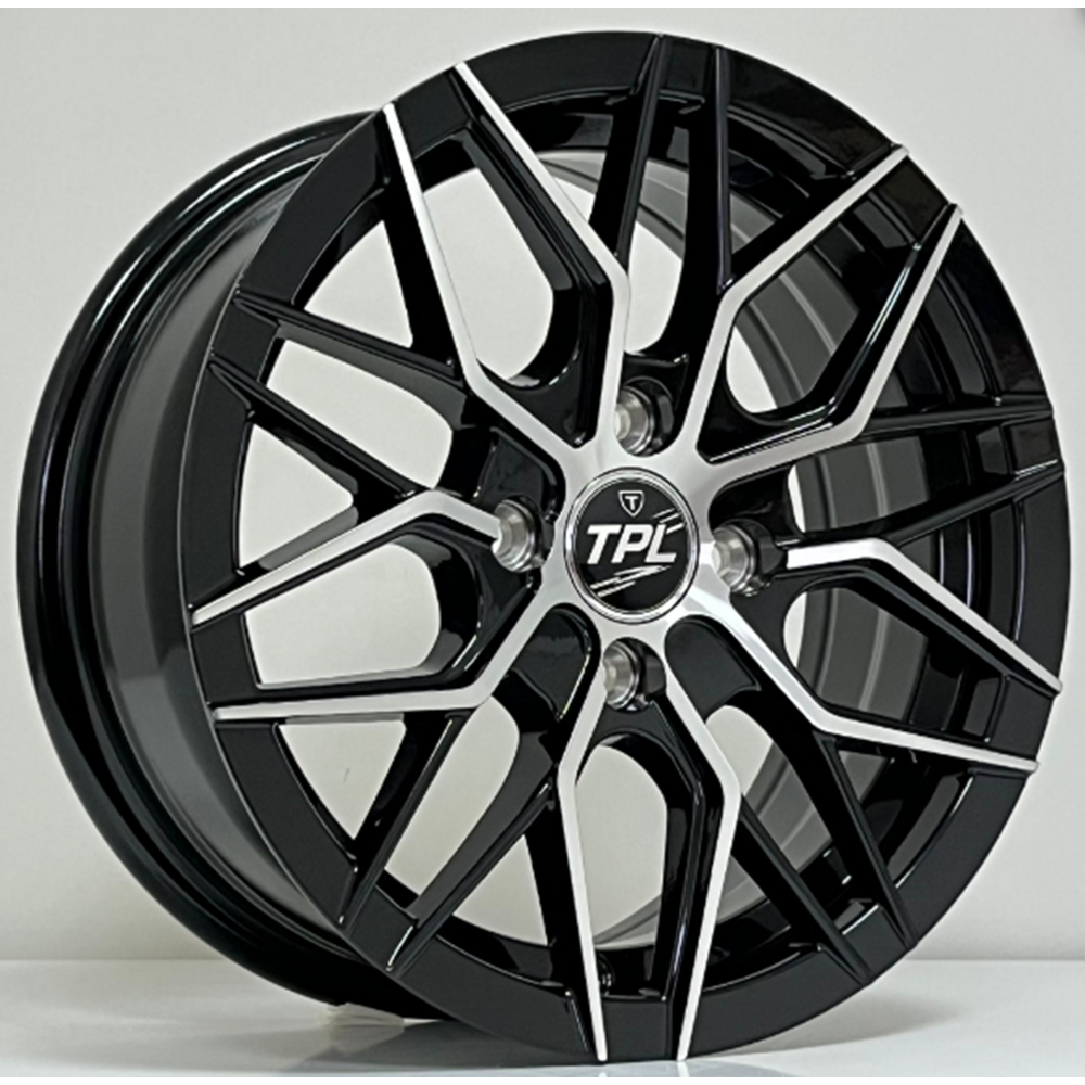 14X6 JANT TPL 1433 4X100 ET35-73,1 BLACK DİAMOND