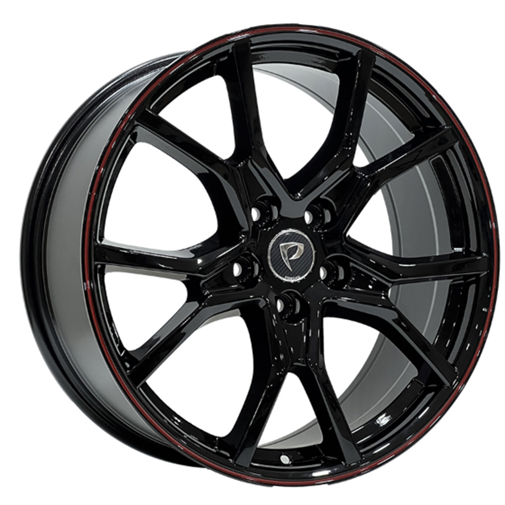 19X8,0 JANT BK 5388 5X114,3 ET45 64,1 BLACK RED