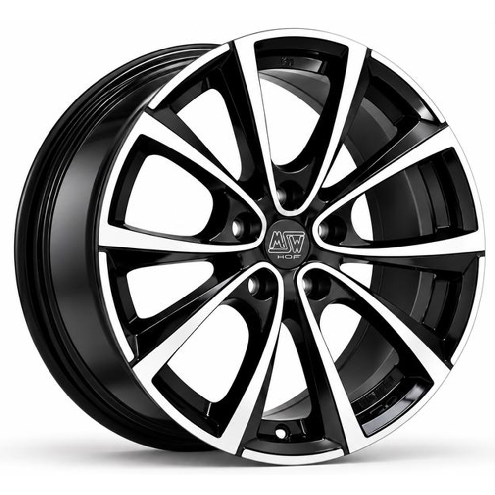 20X9.5 JANT MSW 27T 5X114,3 ET45 64.1 BLACK POLİSH MSW