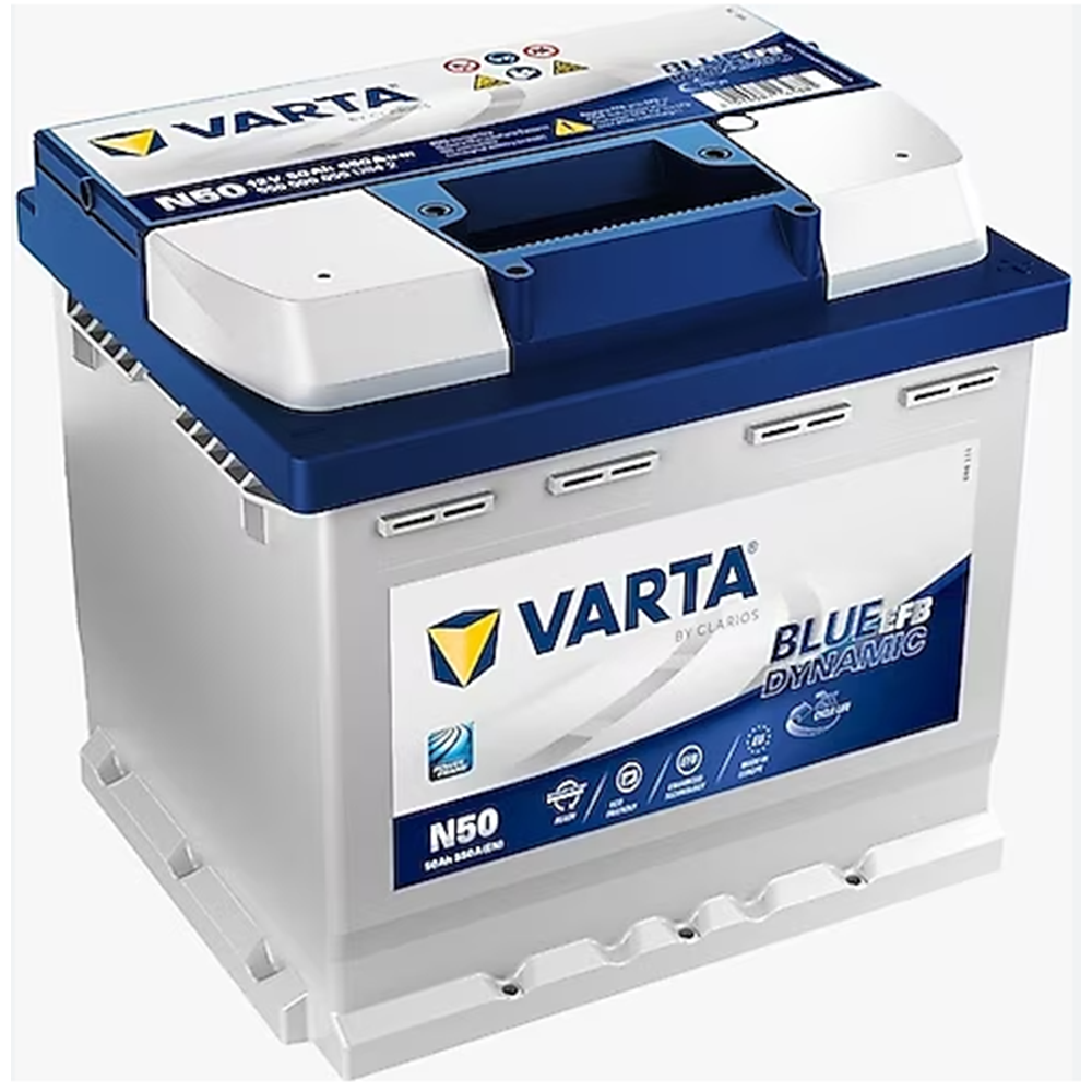 12V 50Ah Varta Akü Blue Dynamic N50 EFB Start-Stop