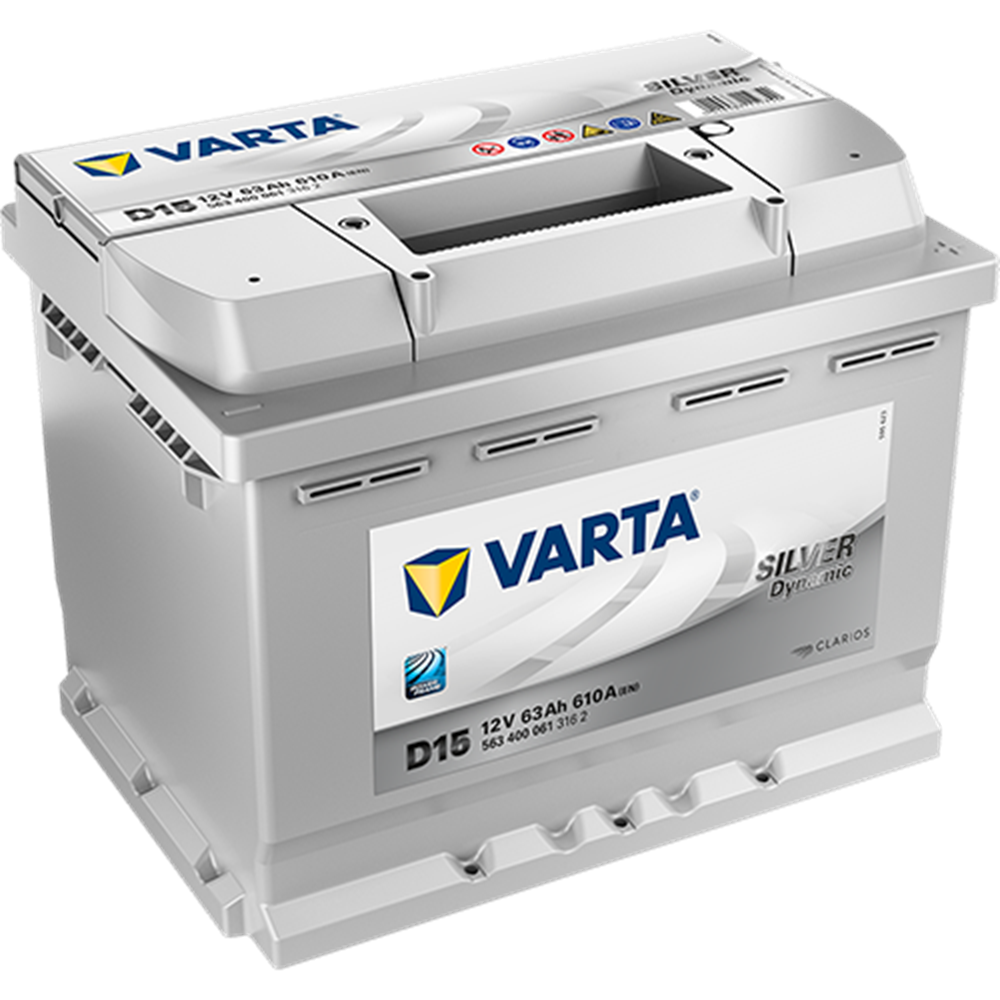 12V 60Ah Varta Akü Silver Dynamic D52 A8 AGM Start-Stop
